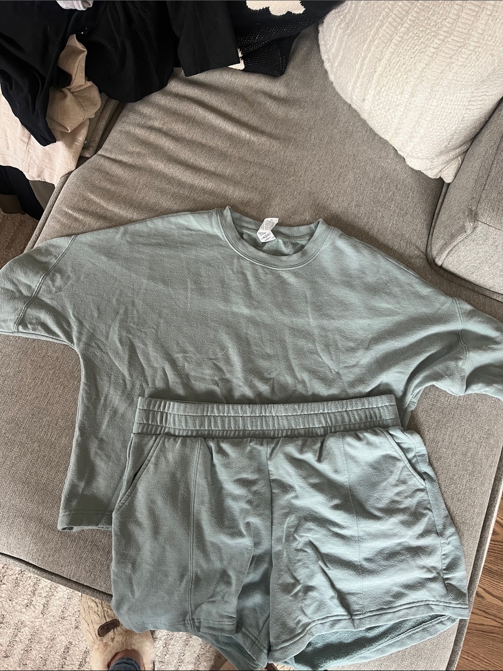 Blue/teal lounge set/pjs
